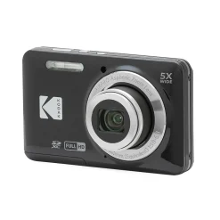 Kodak PIXPRO 16MP Point and Shoot Digital Camera, 5x Optical Zoom, Black (FZ55-BK)