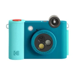 Kodak Smile+ 5 Megapixels Digital Instant Print Camera, Teal/Blue (RODSMPCAMBL)