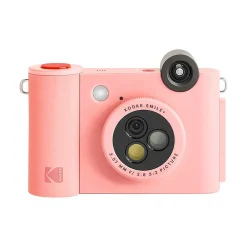 Kodak Smile+ 5 Megapixels Digital Instant Print Camera, Pink (RODSMPCAMPK)