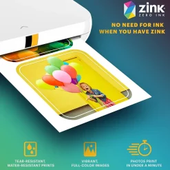 Photo Paper*Kodak Zink Premium Pre-Cut Sticker Photo Paper, 2