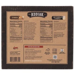 Kodiak Flapjack Power Cup Variety Pack, 8 Bars/Box (220-02148)