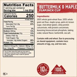 Kodiak Flapjack Power Cup Variety Pack, 8 Bars/Box (220-02148)