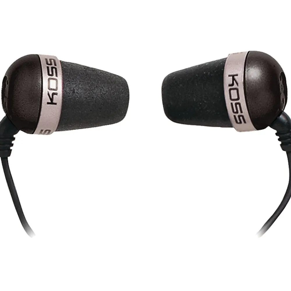 Plug Earbuds, Black<Koss Clearance