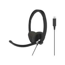 Clearance Koss Stereo Headset, Over-the-Head, Black (CS300USB)