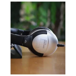 UR29 Over-Ear Mix Jockey Headphone with In-Line Mic, Silver (Y77570)<Koss Best