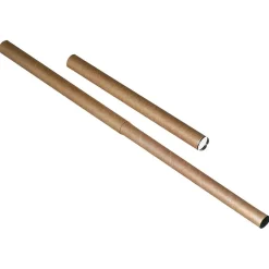 Outlet Kraft Mailing Tubes, 1-1/2" x 18", 50/Case