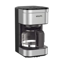 Krups Simply Brew 5-Cups Automatic Drip Coffee Maker, Stainless Steel (KM202855)