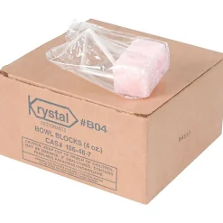 Restroom Toilet Bowl Block, Cherry Scent, 4 Oz., 12/Bx (B04/08411)<Krystal Online