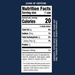 La Colombe Coffee La Colombe Caffeinated Cold Brew Coffee, Black, Medium Roast, 11 oz., 12/Carton (PPPURC1205)