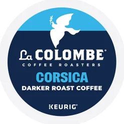 La Colombe Coffee La Colombe Corsica Coffee Keurig® K-Cup® Capsules, Dark Roast, 80/Carton (5000380614CT)
