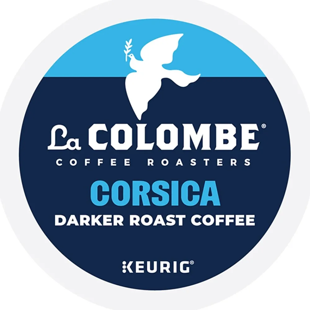 La Colombe Coffee La Colombe Corsica Coffee Keurig® K-Cup® Capsules, Dark Roast, 80/Carton (5000380614CT)
