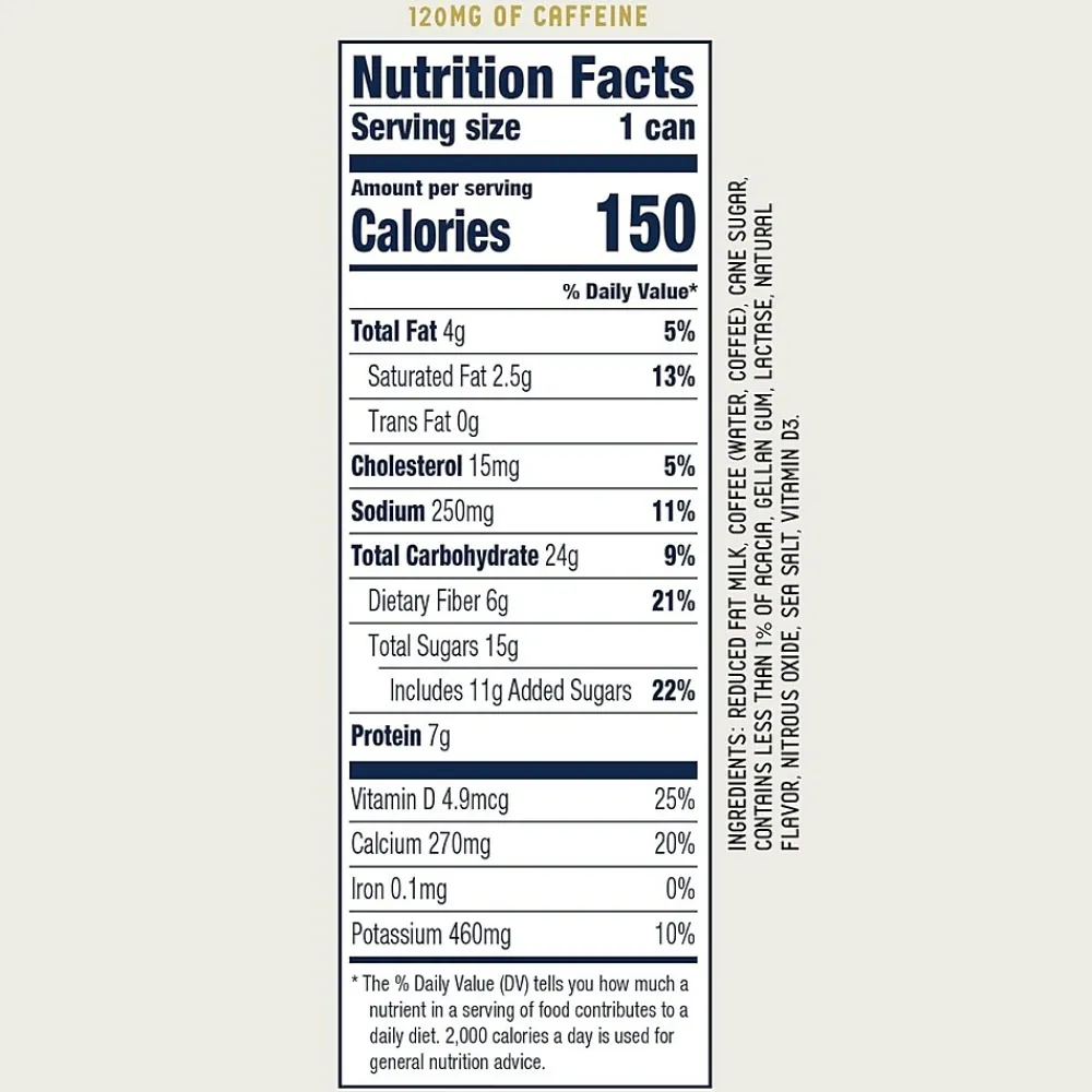 La Colombe Coffee La Colombe Draft Caramel Latte Caffeinated Cold Brew Coffee, Medium Roast, 11 oz., 12/Carton (PPPURC1216)