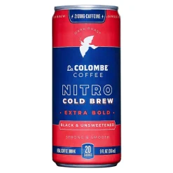 La Colombe Coffee La Colombe Nitro Extra Bold Caffeinated Cold Brew Coffee, Dark Roast, 9 fl. oz., 12/Carton (PPPURC1232)