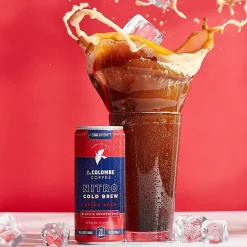 La Colombe Coffee La Colombe Nitro Extra Bold Caffeinated Cold Brew Coffee, Dark Roast, 9 fl. oz., 12/Carton (PPPURC1232)