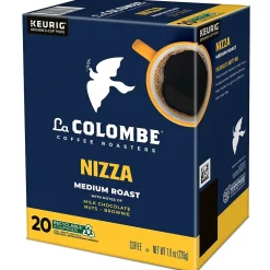 La Colombe Coffee La Colombe Nizza Coffee Keurig® K-Cup® Pods, Medium Roast, 80/Carton (5000380612CT)