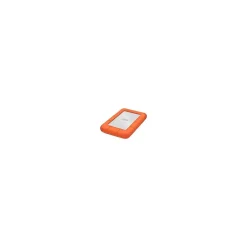 Best Seagate LaCie Rugged Mini 5TB External USB 3.0 Portable Hard Drive, Silver/Orange (STJJ5000400)