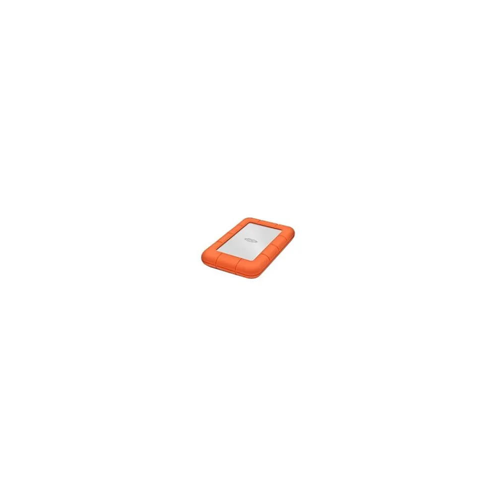 Best Seagate LaCie Rugged Mini 5TB External USB 3.0 Portable Hard Drive, Silver/Orange (STJJ5000400)