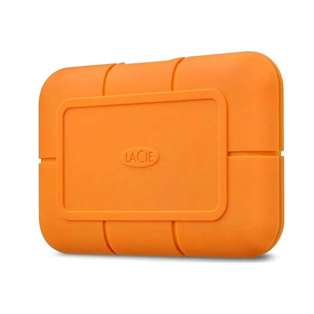 Clearance LaCie Rugged SSD STHR500800 500GB USB 3.1 Gen 2 / Thunderbolt 3 External Solid State Drive