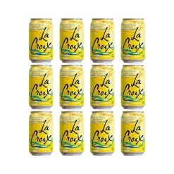 Lacroix Diet Lemon Soft Soda, 12 Oz., 12/Pack (WNT65433)