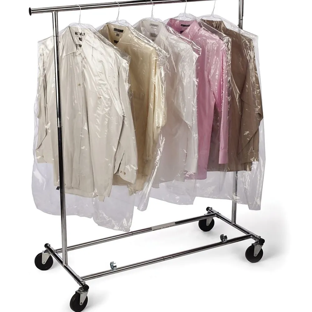 SI Products Laddawn Products Garment Bag, 0.6 Mil, 21" x 54", 360/Roll (8012)