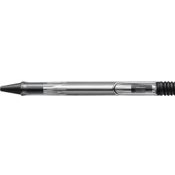 Pens|Lamy Vista Retractable Ballpoint Pen, Medium Point, Black Ink (L212)