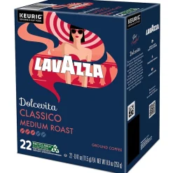 Lavazza Classico Coffee Keurig® K-Cup® Pods, Medium Roast, 22/Box (6001)