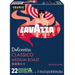 Lavazza Classico Coffee Keurig® K-Cup® Pods, Medium Roast, 88/Carton (6001CT)