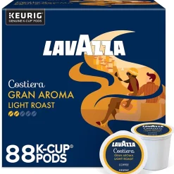 Lavazza Gran Aroma Coffee Keurig® K-Cup® Pods, Medium Roast, 88/Carton (6002CT)