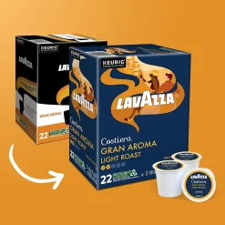 Lavazza Gran Aroma Coffee Keurig® K-Cup® Pods, Medium Roast, 22/Box (6002)