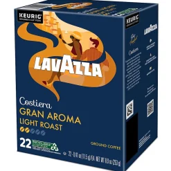 Lavazza Gran Aroma Coffee Keurig® K-Cup® Pods, Medium Roast, 22/Box (6002)