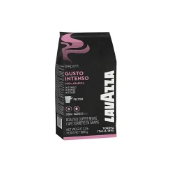 Lavazza Gusto Intenso Spices, Caramel Beans Coffee, Dark Roast, 35.2 oz., 6/Carton (2460)