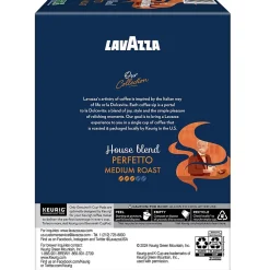 Lavazza Perfetto Coffee Keurig® K-Cup® Pods, Dark Roast, 22/Box (5000382580)