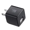 LAX Dual USB Port Wall Charger 2.4A for Smartphones, Black (LAX2PORTWALLWHT)<LAX Gadgets Outlet