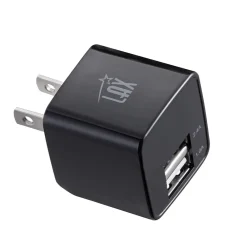 LAX Dual USB Port Wall Charger 2.4A for Smartphones, Black (LAX2PORTWALLWHT)<LAX Gadgets Outlet