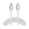 Lightning to USB-C Cable for iPhone/iPad/iPod touch, Silver (MFIUSBC3FT-SLV)<LAX Gadgets Best