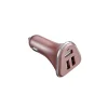 LAX 3-USB Port Car Charger 4.8A for Smartphones - Rose Gold (LAX3PORTCAR-ROS)<LAX Gadgets