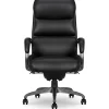 Office Chairs*La-Z-Boy Aberdeen Bonded Leather Computer and Desk Chair, Black (51545-BLK)