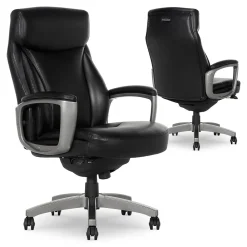 Ergonomic Chairs*La-Z-Boy Arcadian Bonded Leather Executive Chair, (60009) Black