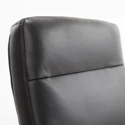 Office Chairs*La-Z-Boy Baylor Ergonomic Faux Leather Swivel Executive Chair, Black (CHR10085B)
