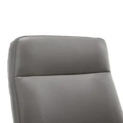 Office Chairs*La-Z-Boy Baylor Ergonomic Faux Leather Swivel Executive Chair, Gray (CHR10085C)