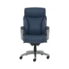 Office Chairs*La-Z-Boy Leather Swivel Executive Chair, Navy (51447XX)