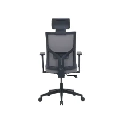 Office Chairs*La-Z-Boy Mesh Back Molded Foam Computer and Desk Chair, Gray (51448) Gray/White