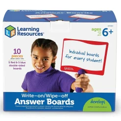 Dry Erase*Learning Resources Dry-Erase Boards, Answer Boards (LER0647)