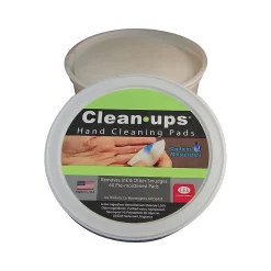 Clean-Ups Moistened Hand Cleaning Pads, Isopropyl Alcohol, Mild Floral, 60/Pack (10145)<Lee Sale