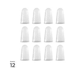 Outlet Lee Extra-Large Fingertip, Clear, 12/Pack (41090)