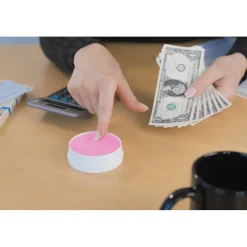 Best Lee Sortkwik® 0.38 oz. Fingertip Moistener, Pink (10050)