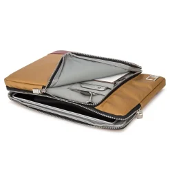 Laptop Sleeve Briefcase fits 13.3 Inch Laptop, Tan Brown (PT_LENLEA503_13)<Lencca Hot