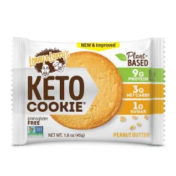 Lenny & Larry's Keto Gluten Free Peanut Butter Cookies, 1.6 oz., 12 Packs/Box (220-02084)
