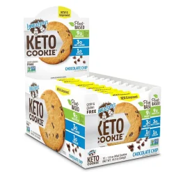 Lenny & Larry's Keto Gluten Free Chocolate Chip Cookies, 1.6 oz., 12 Packs/Box (220-02083)