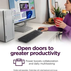 Hot Lenovo IdeaCentre Tower Desktop Computer, Intel Core i5-14400, 8GB RAM, 512GB SSD, Mouse & Keyboard Included, Windows 11 Home